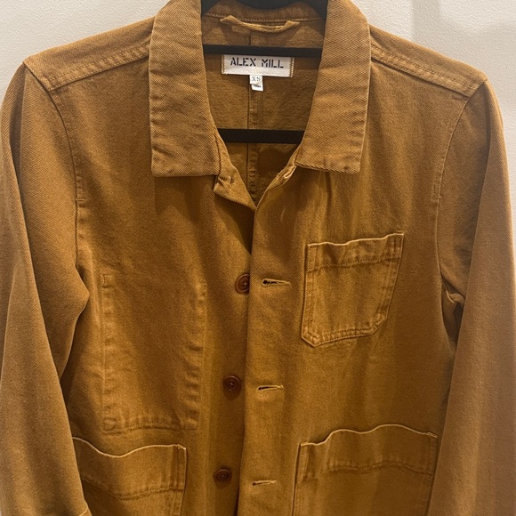 Alex Mill Britt Work Jacket in Recycled Denim XS - Picture 3 of 5